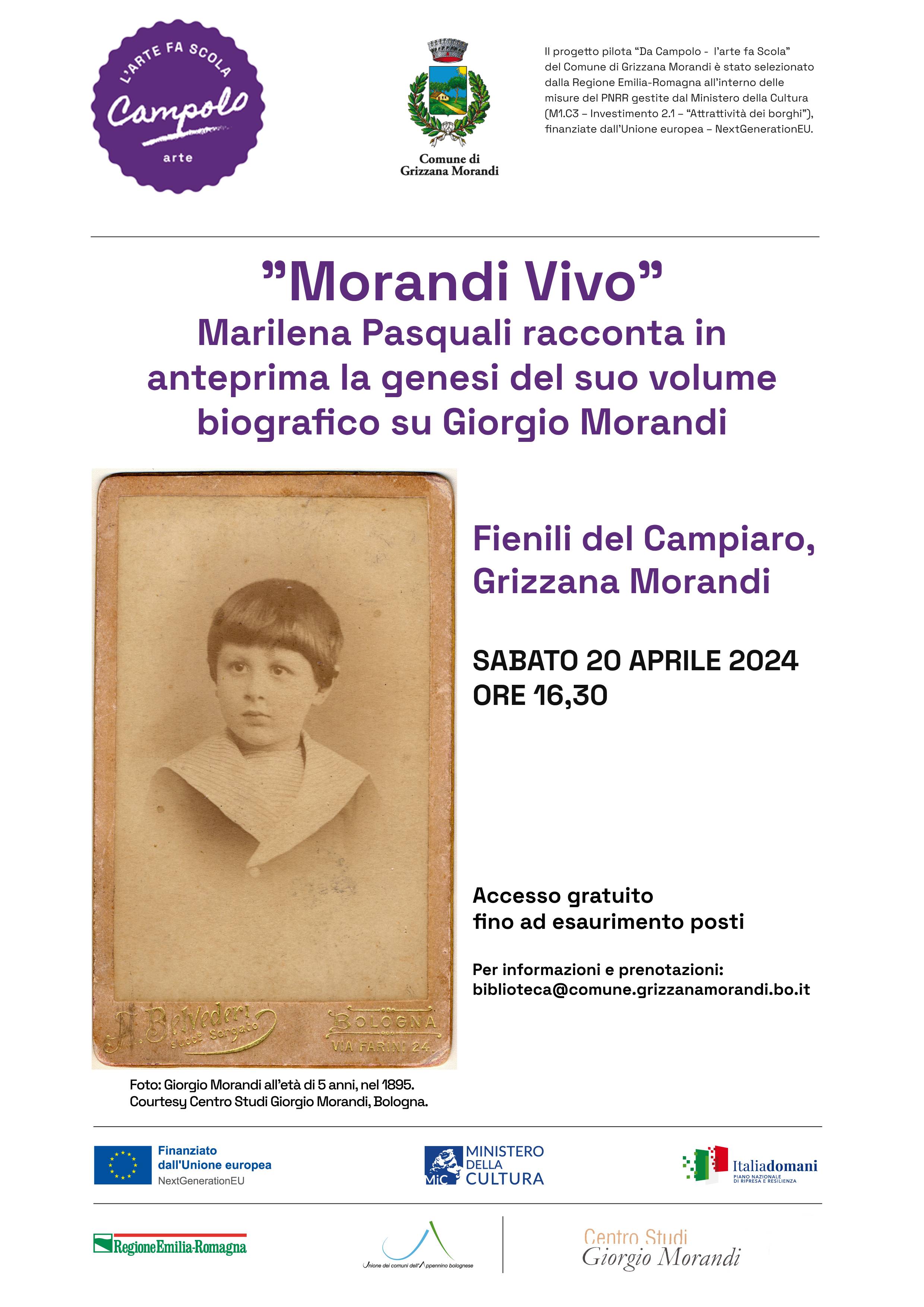 presentazione biografia Morandi 20.04.24