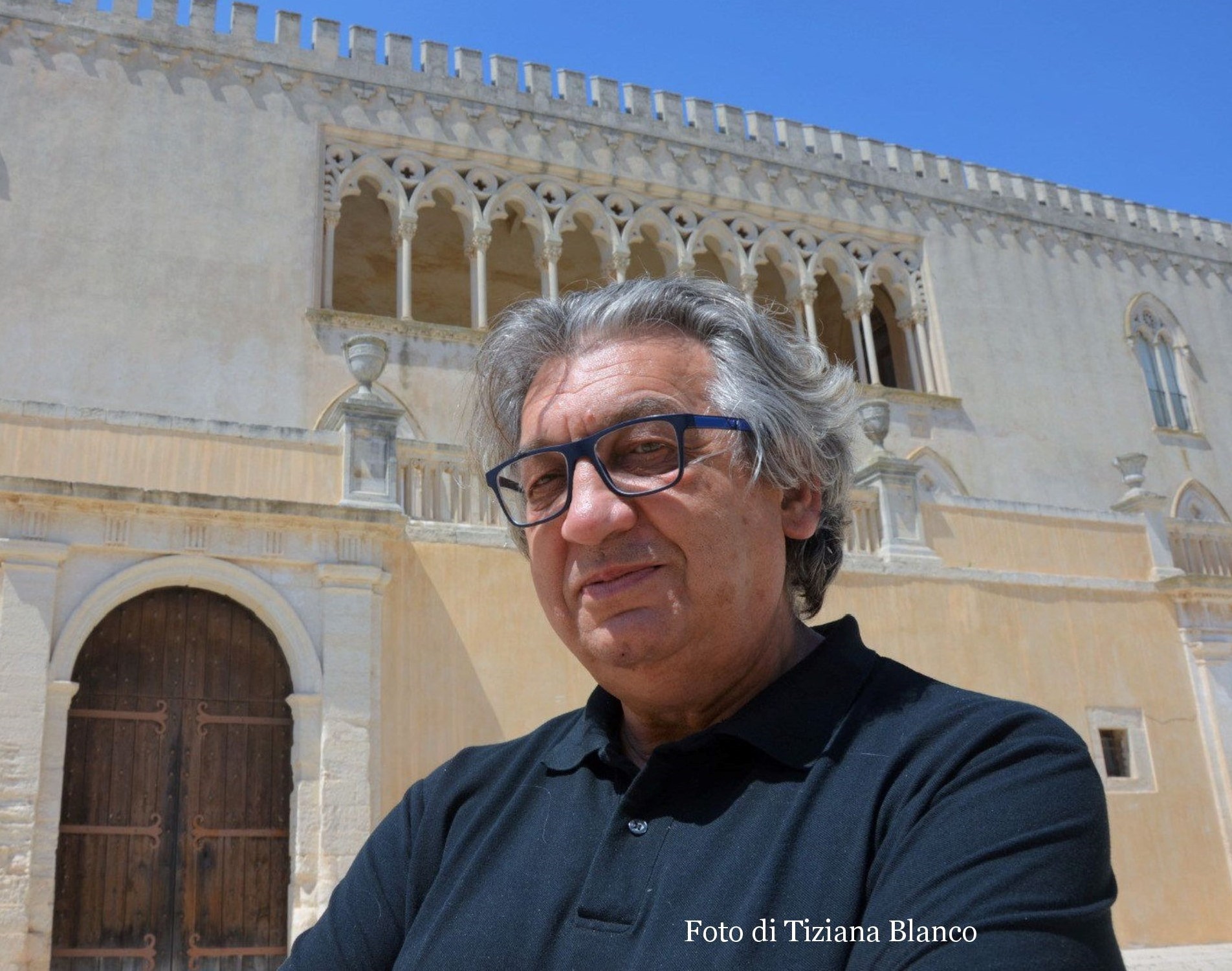 Giuseppe Nuccio Iacono Foto ritratto castello di Tiziana Blanco