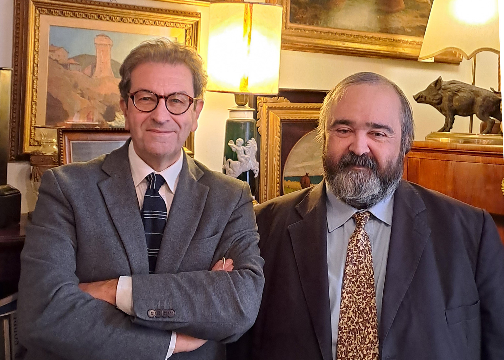 Marco Capaccioli e Adriano Rigoli Casa Museo Firenze 2024 1